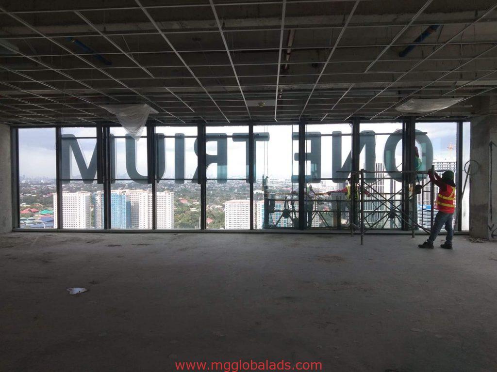 building sign | sign maker | one trium