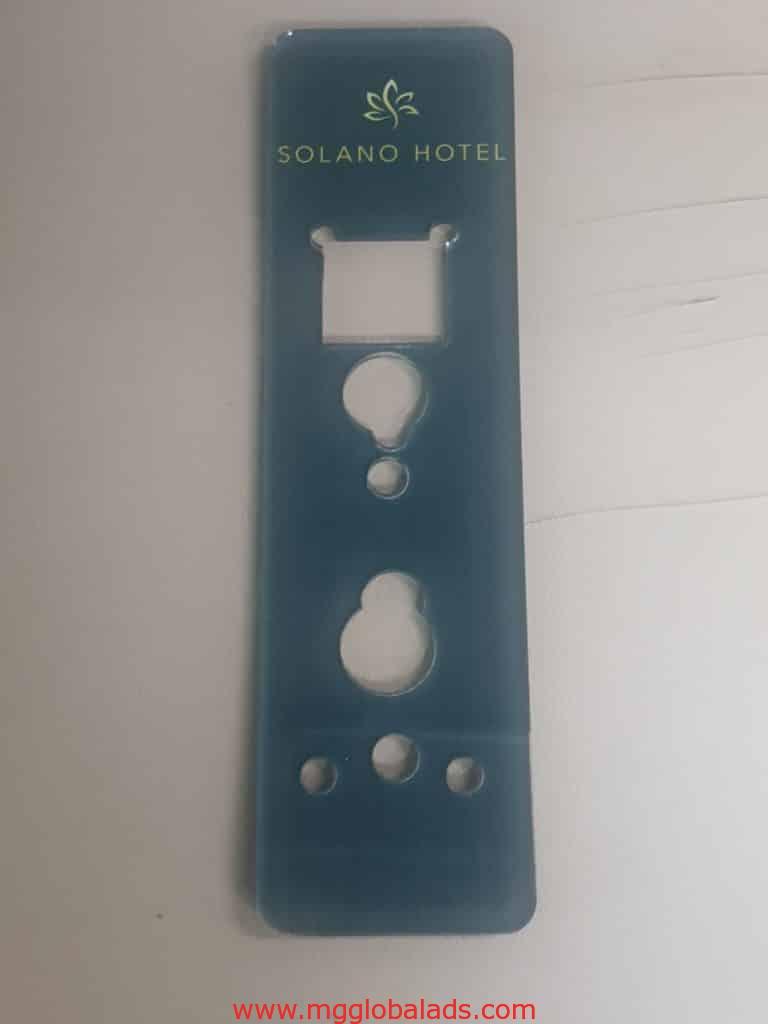 hotel door sign | sign maker | acrylic sign