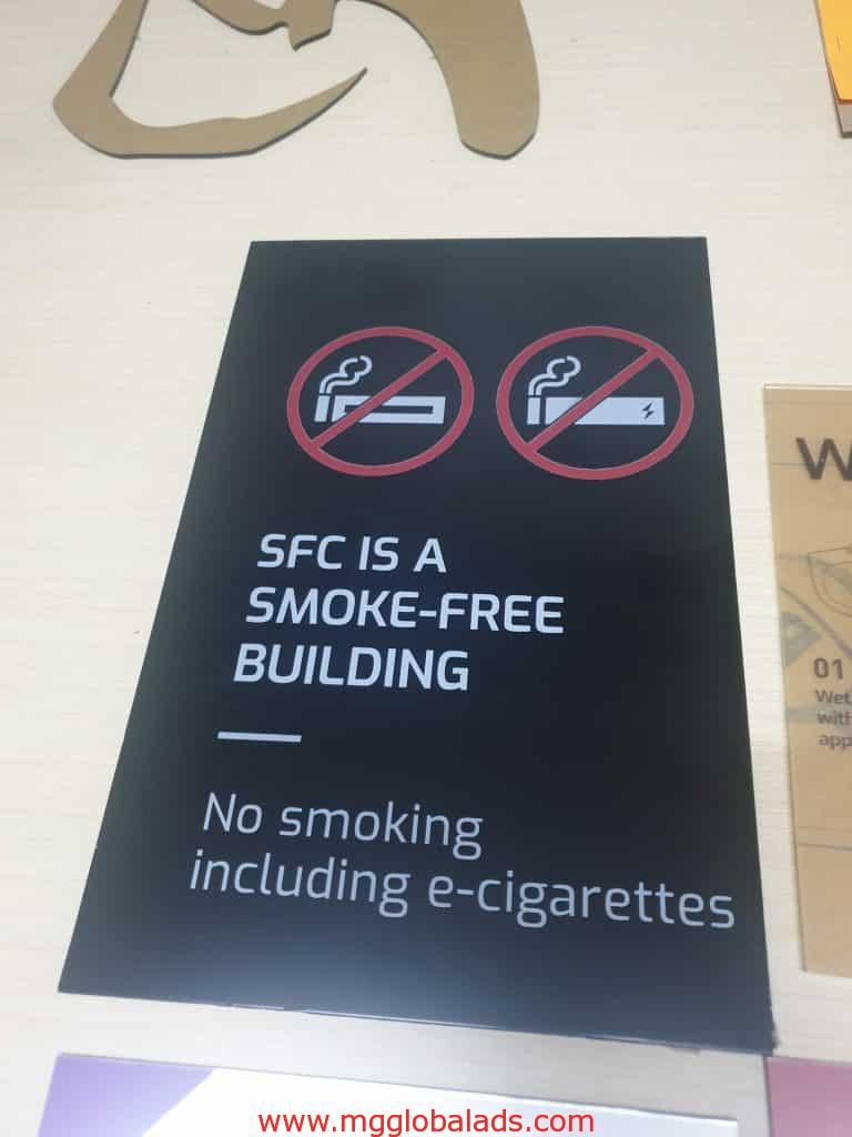 safety sign |signage maker| no smoking