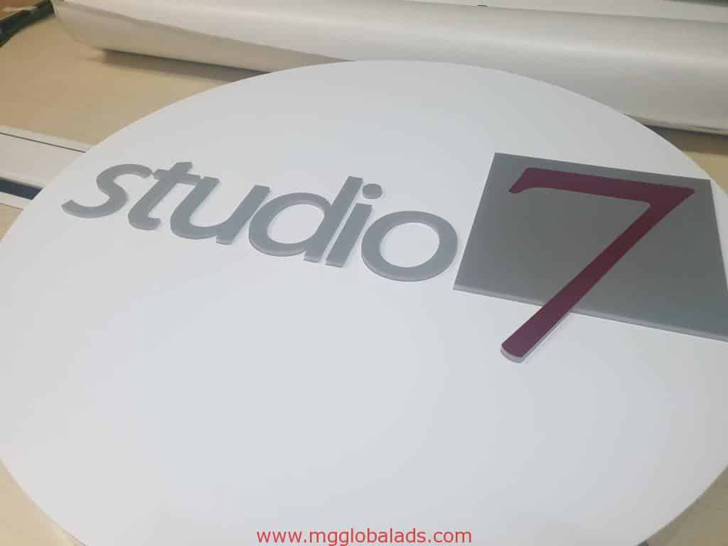 studio 7 | sign maker | acrylic sign