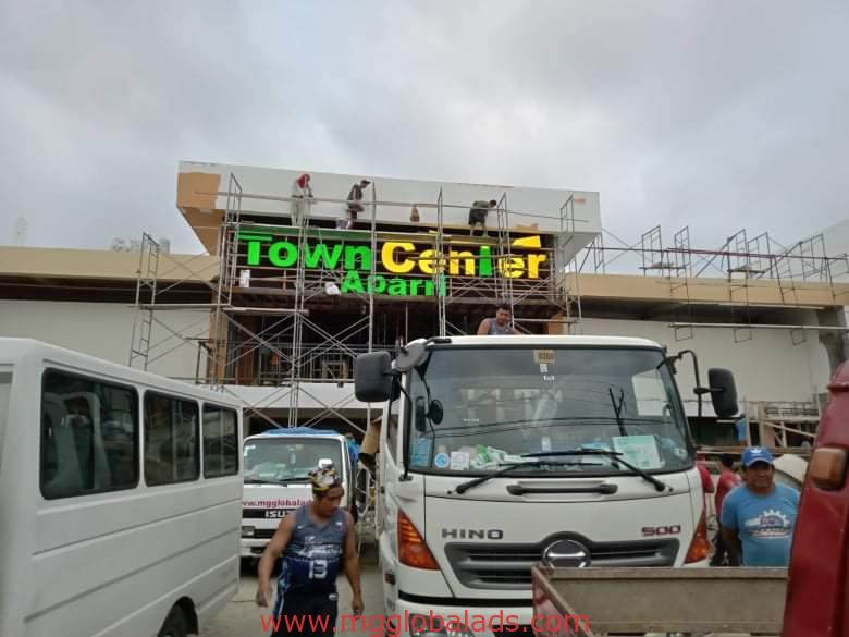 town center Aparri | building sign | signage