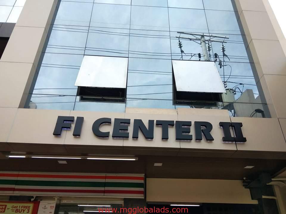 FI Center | acrylic sign | signage maker