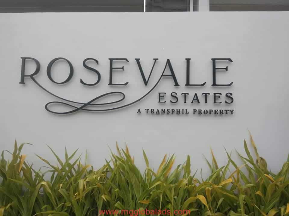 Metal signage | sign maker| Rosevale