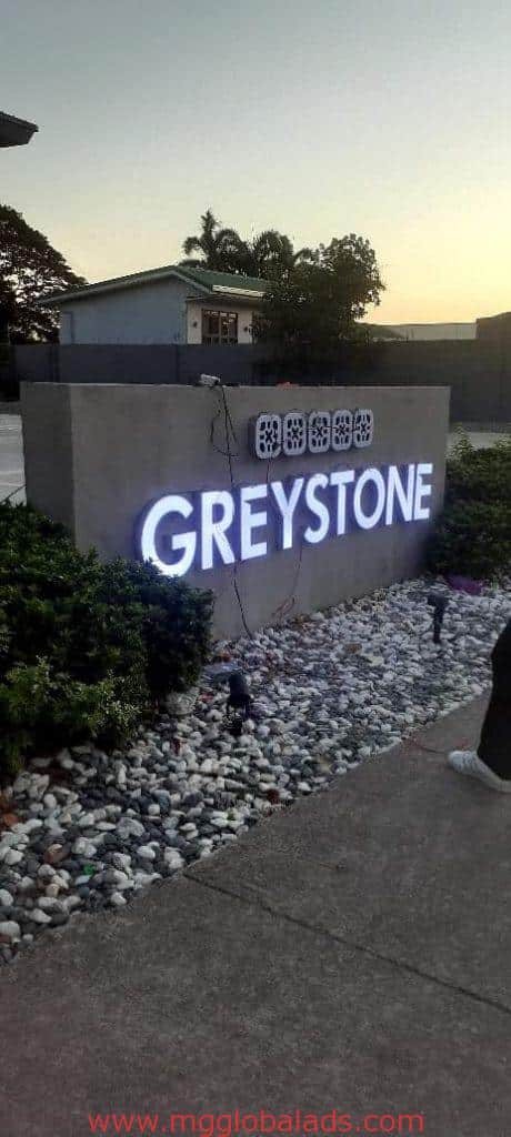 acrylic signage | sign maker philippines | greystone