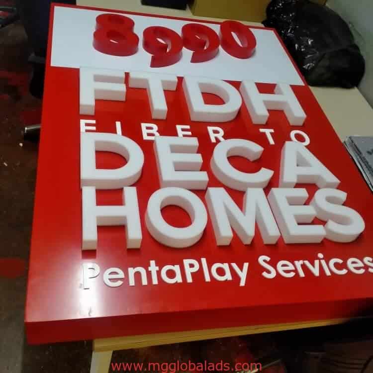 acrylic sign | sign maker | 8990