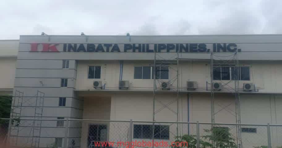 building sign | sign maker philippines| INABATA