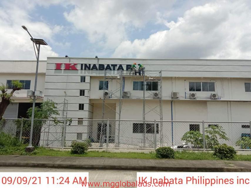 building sign | sign maker philippines| INABATA