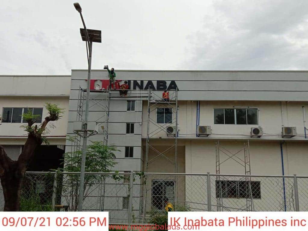 building sign | sign maker philippines| INABATA