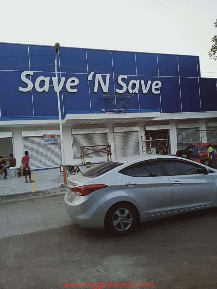 building sign | sign maker philippines| Save and Save