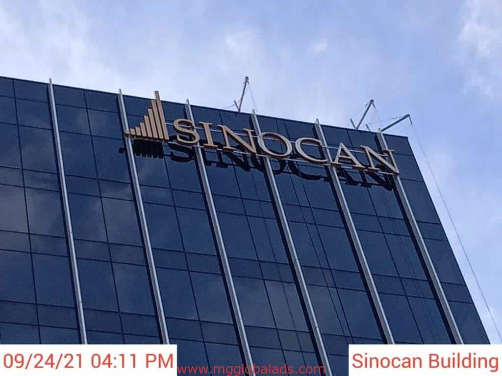 building sign | sign maker philippines| SINOCAN