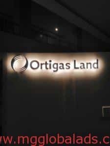 acrylic sign | signage | Ortigas Land