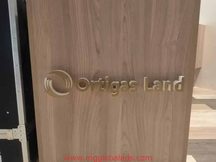 acrylic sign | signage | Ortigas Land