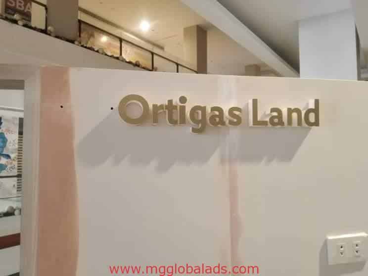 acrylic sign | signage | Ortigas Land