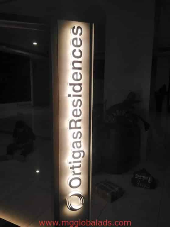 acrylic sign | signage | Ortigas Land