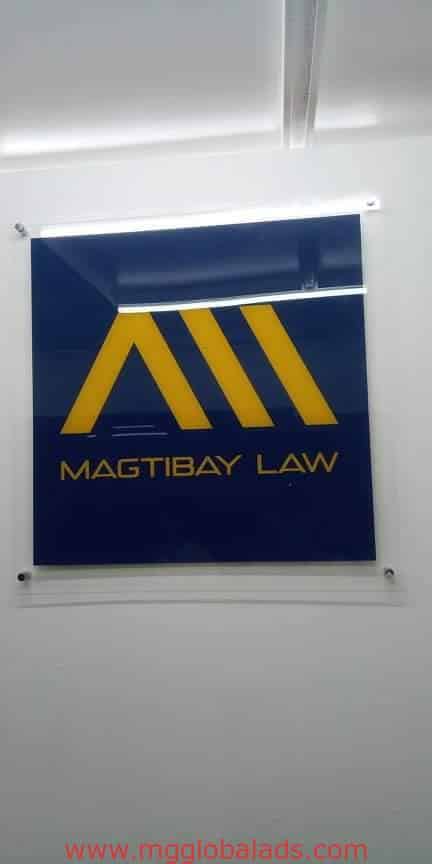 office signage | sign maker | Magtibay Law