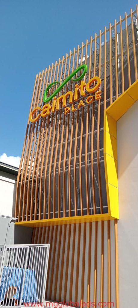 building Signage | sign maker Valenzuela | Caimito