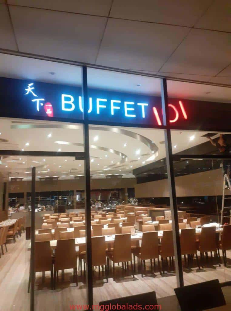 sign maker | restaurant sign | buffet 101