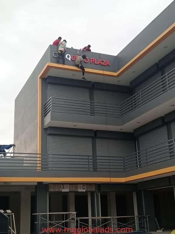 building sign | sign maker philippines| Casquera plaza