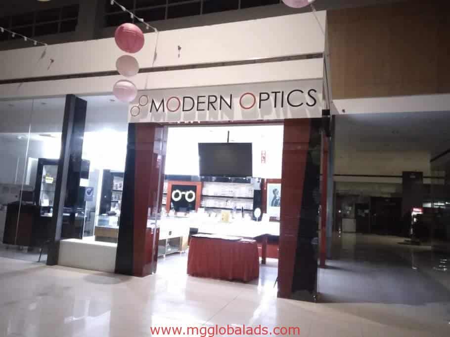 acryli sign | store sign | modern optics