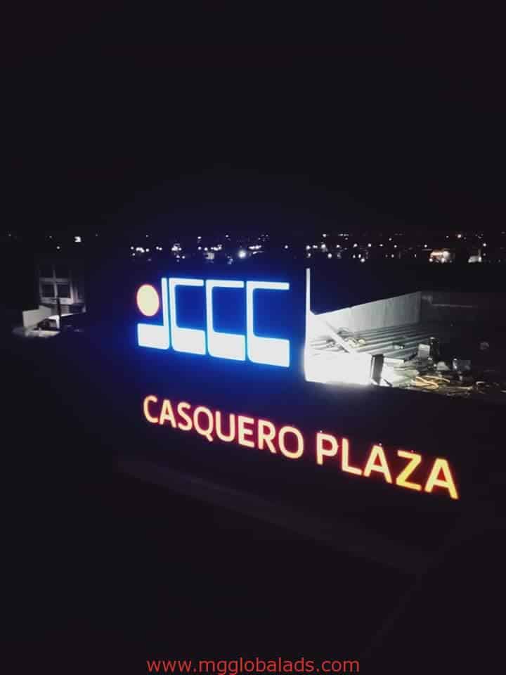 building sign | sign maker philippines| Casquera plaza