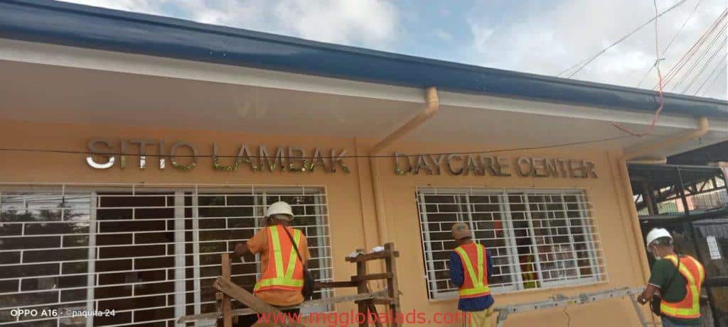 stainless signage | sign maker | government project