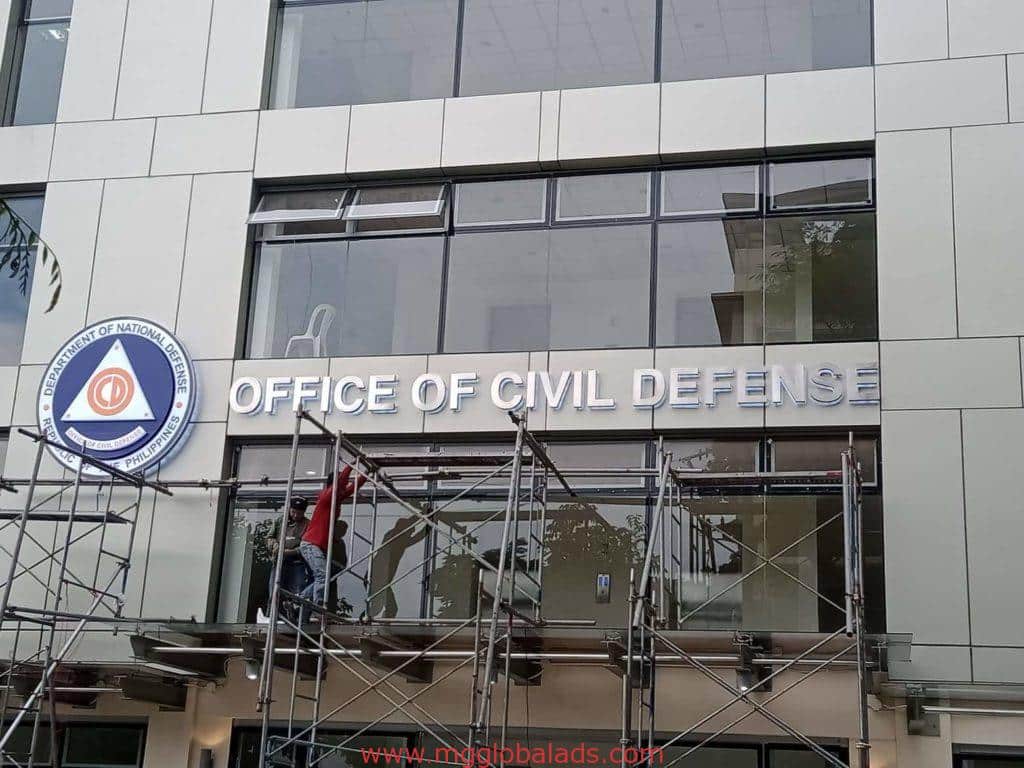 building sign | sign maker philippines| Department of Defense