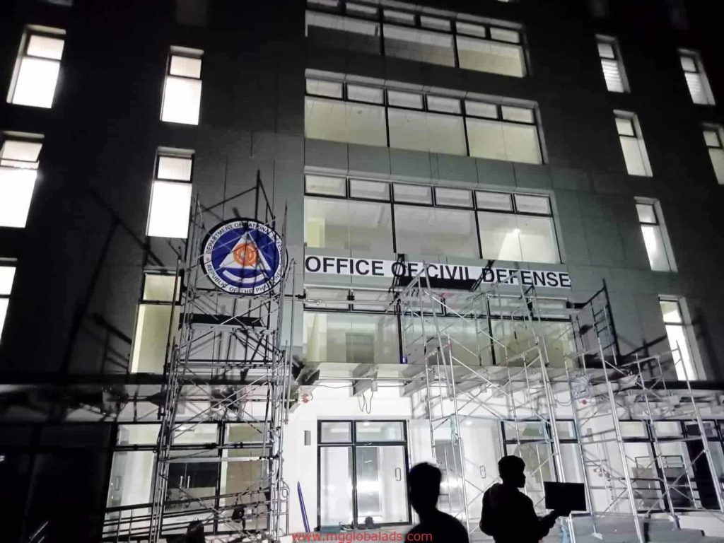 building sign | sign maker philippines| Department of Defense