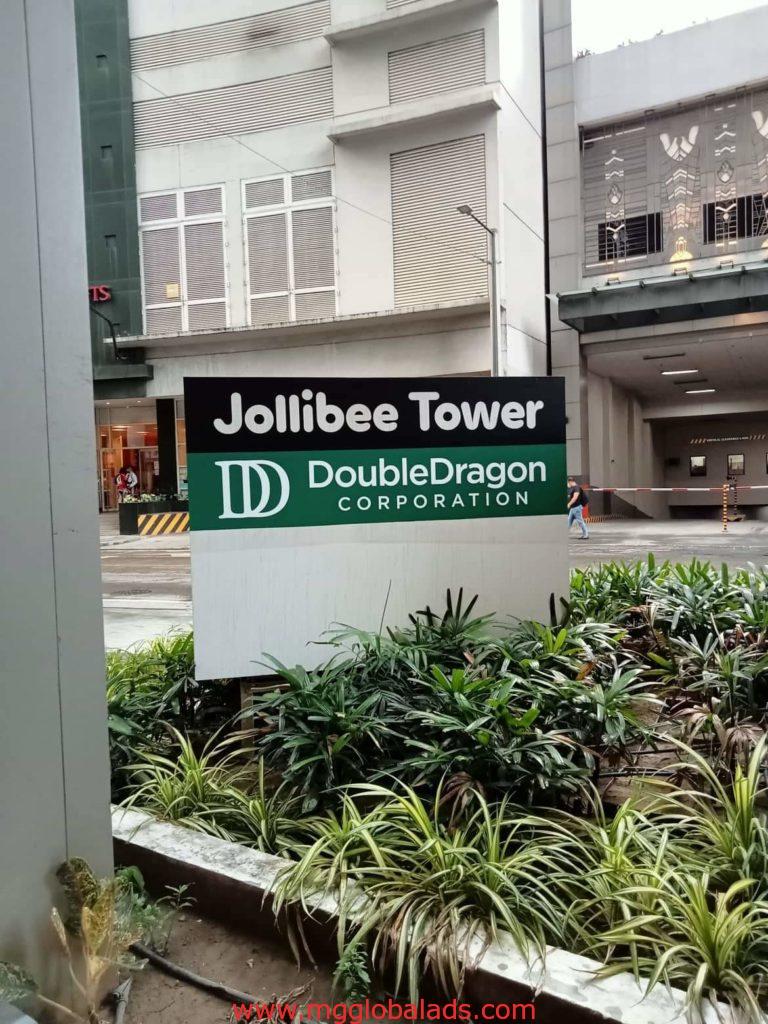 monument signage | sign maker | jollibee tower