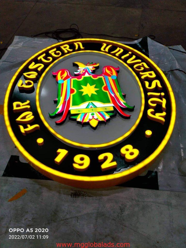 FEU | school sign