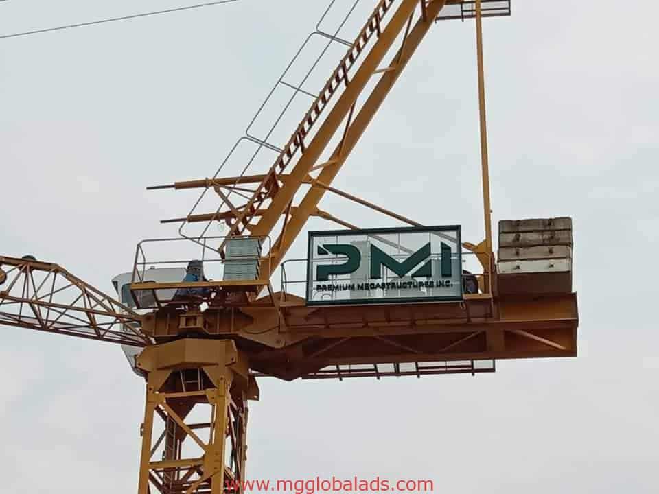 crane signage | signmaker