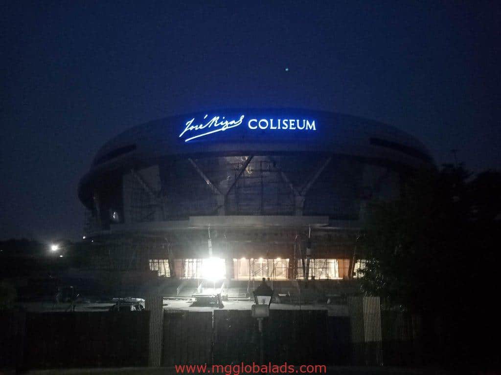 building signage | Calamba Coliseum