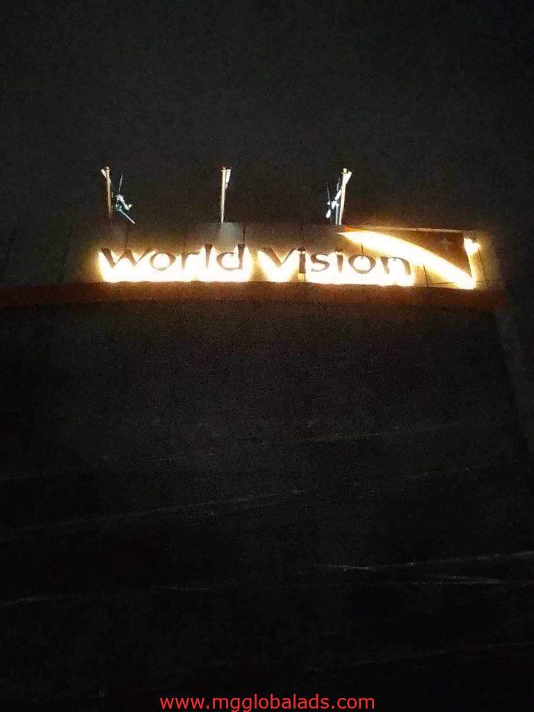 building sign | world vision