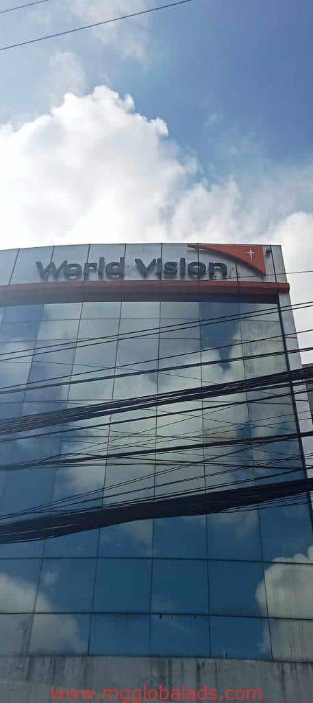 building sign | world vision