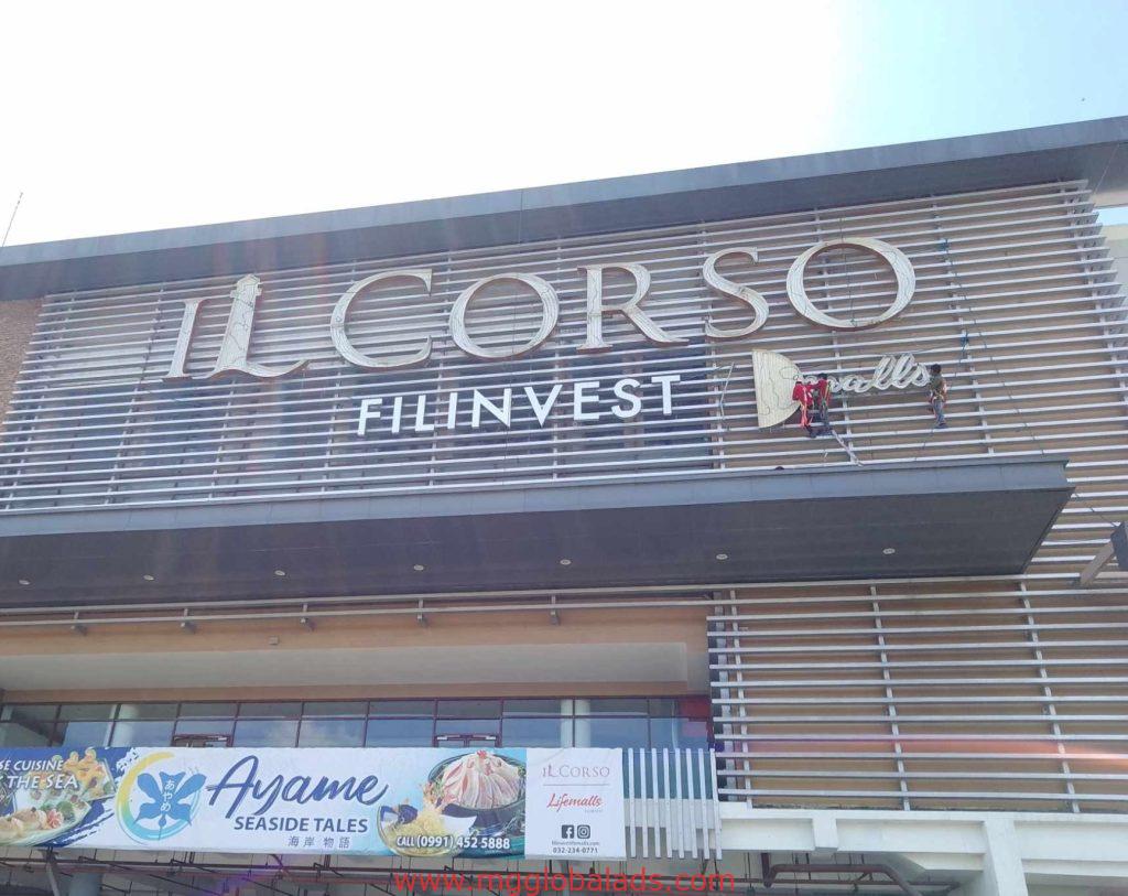 building signage | il corso