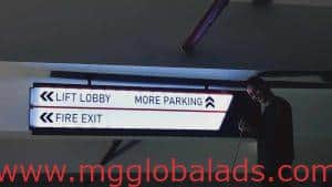 directional | parking signs