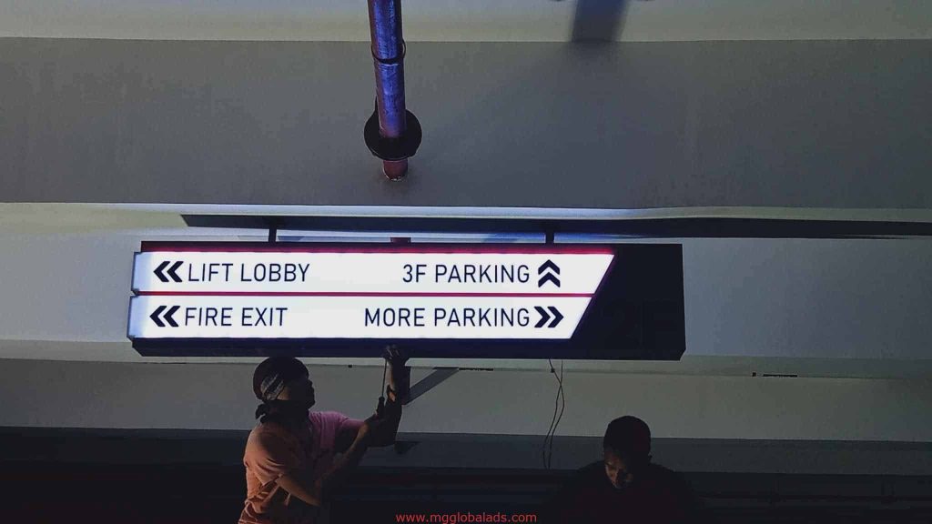 directional | parking signs