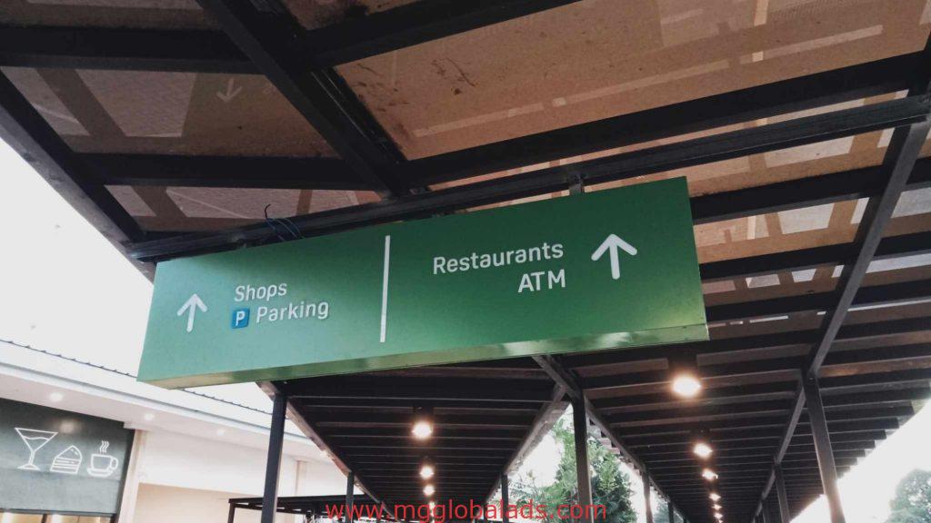 directional sign | d' olives