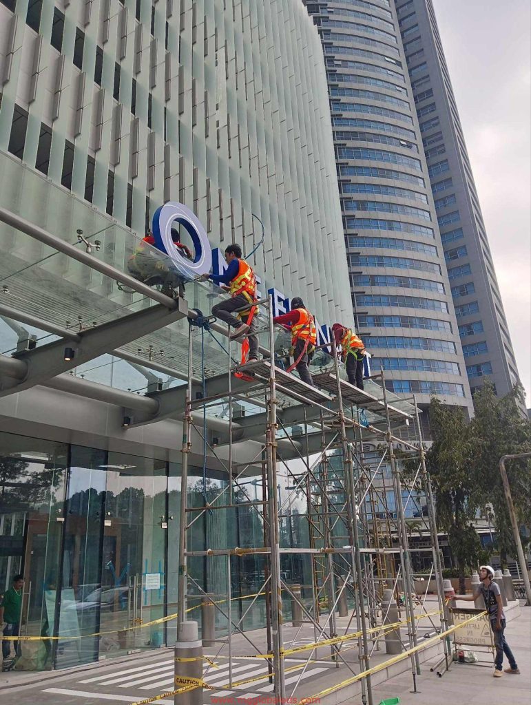 canopy signage | one filinvest