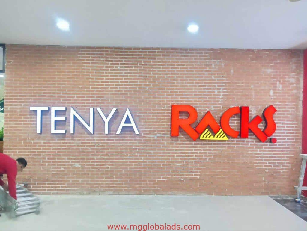 acryli sign | Racks Tenya