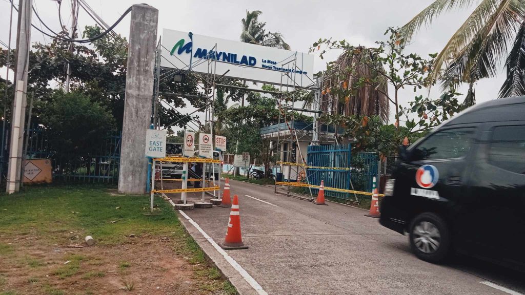 gate signage | maynilad