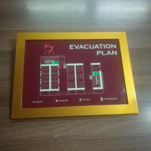 evacuation plan | safety sign | photoluminescent signs