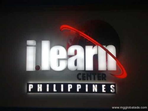 i learn - acrylic sign 