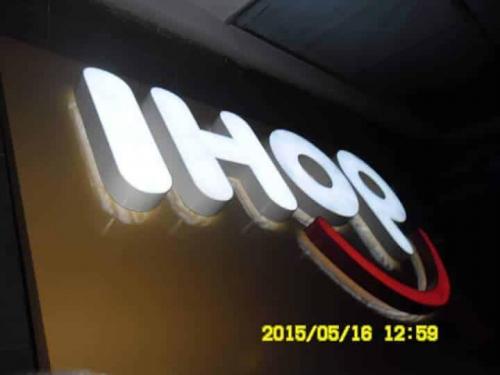 ihop - acrylic sign - signage taguig
