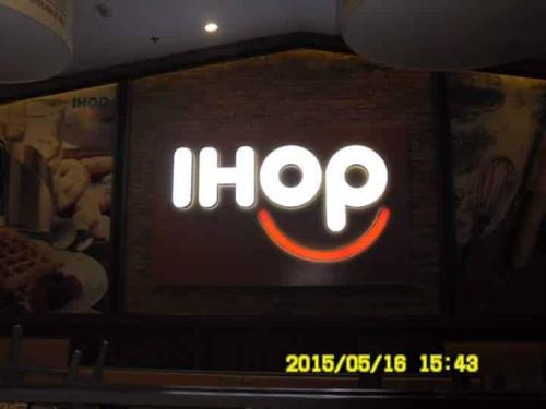 ihop - acrylic sign - signage taguig - 2