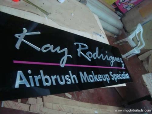 kay rodrigues - acrylic sign - business signage