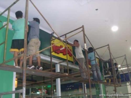 mang inasal - acrylic sign - fabrication