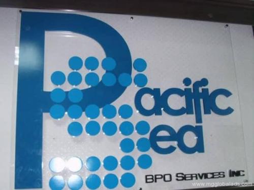 pacifi sed - acrylic sign