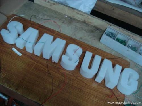 samsung - acrylic sign
